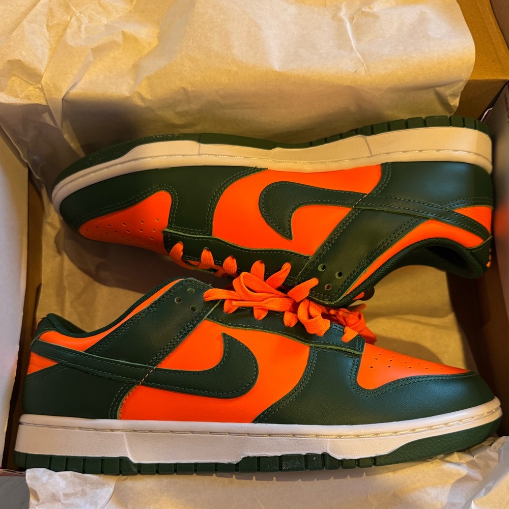 NEVER WORN
Nike Dunk Low Retro 
Gorge Green/Gorge Green-White